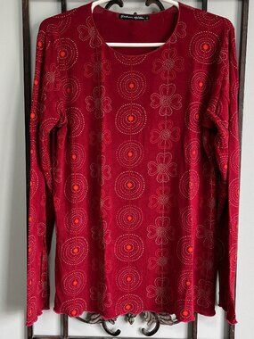 Gudrun Sjoden jersey shirt, red